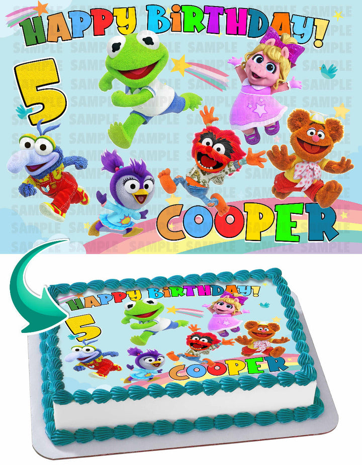 Muppet Babies Edible Cake Toppers
