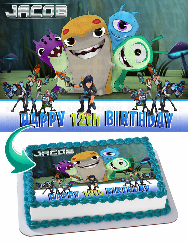 Slugterra Edible Cake Toppers