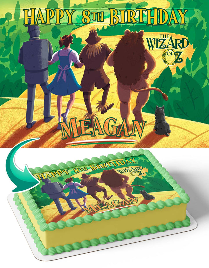 The Wizard of OZ N Edible Cake Toppers