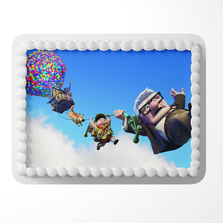 Up Edible Cake Topper | Personalized Birthday Sheet – Ediblecaketopper