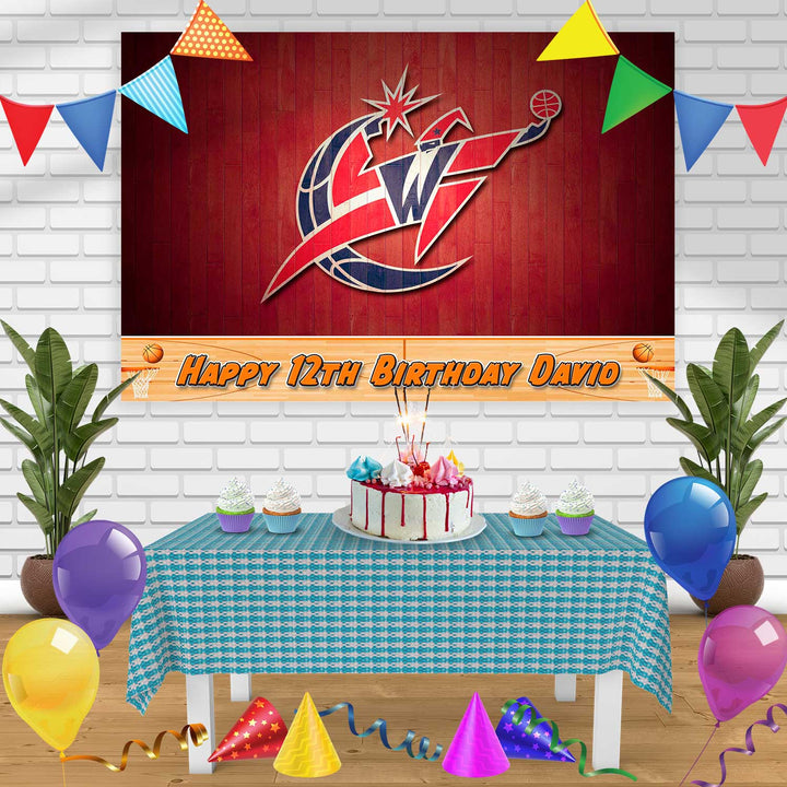 WIZARDS Birthday Banner Personalized Party Backdrop Decoration