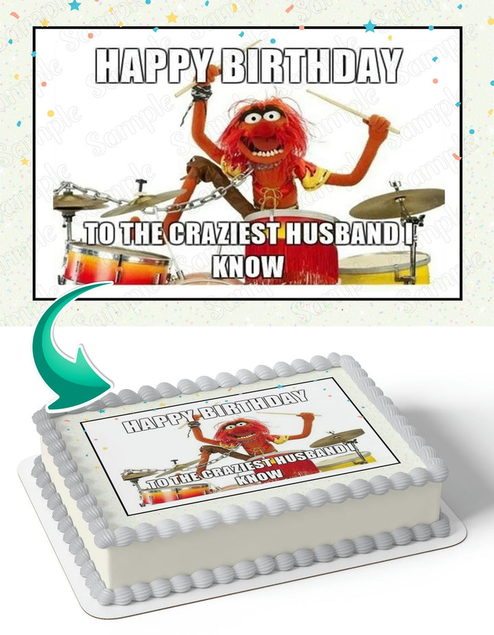 Animal Muppet Meme Edible Cake Toppers