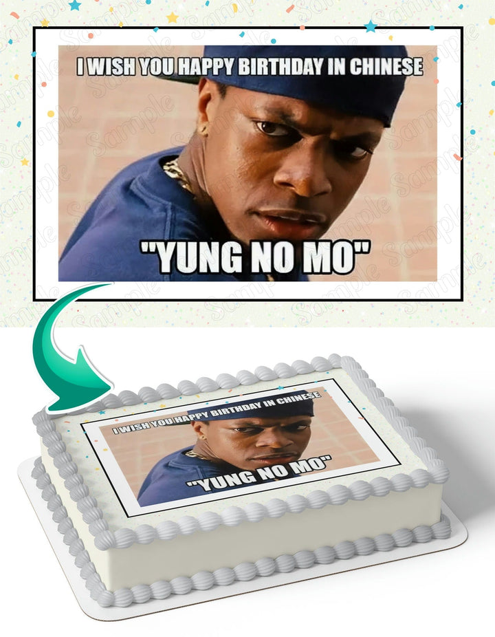 Chris Tucker Meme Edible Cake Toppers