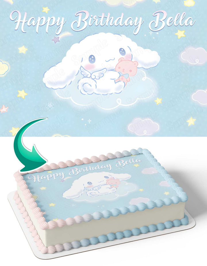 Cinnamoroll Cake Topper Printable