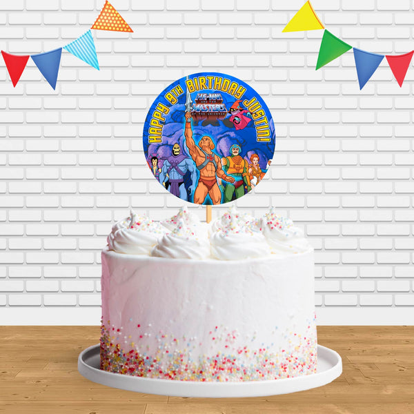 HeMan and the Masters of the Universe Ct Cake Topper Centerpiece Birthday Party Decorations