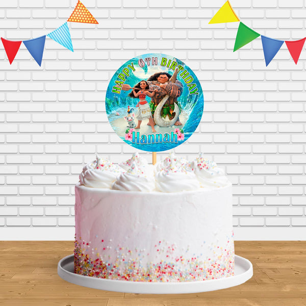 Moana Maui Hei Pua Ct Cake Topper Centerpiece Birthday Party Decorations