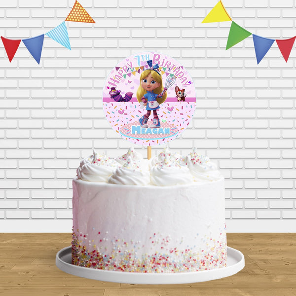 Wonderland Bakery Cake Topper Centerpiece Birthday Party Decorations CP14