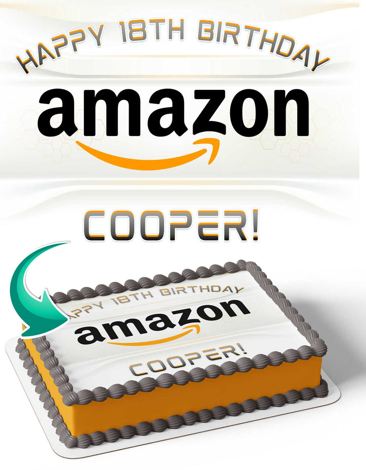 Amazon AMZ1 Edible Cake Toppers