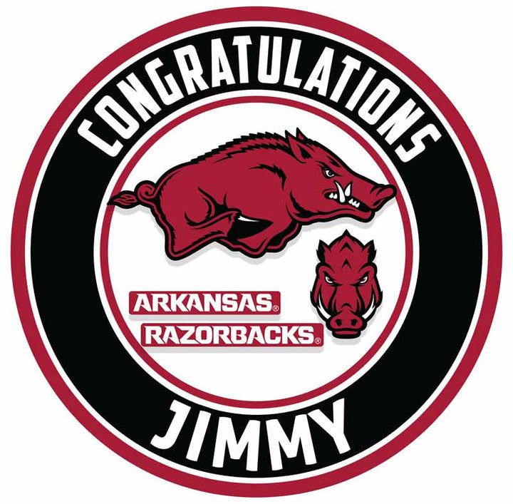 Arkansas Razorback Snack Arkansas Razorbacks Edible Cake Toppers Round – Ediblecaketopper