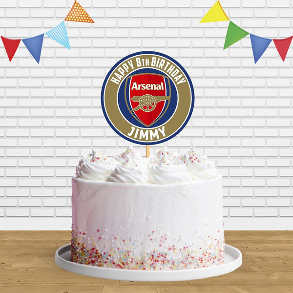 Arsenal Cake Topper Centerpiece Birthday Party Decorations CP35