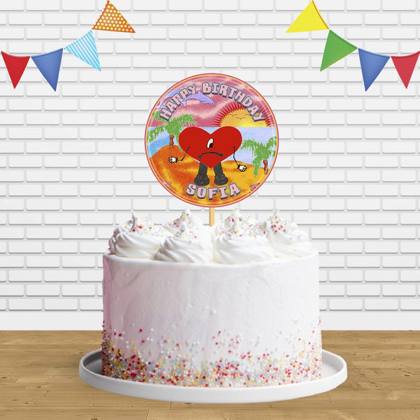 Bad Album Cover Cake Topper Centerpiece Birthday Party Decorations CP48