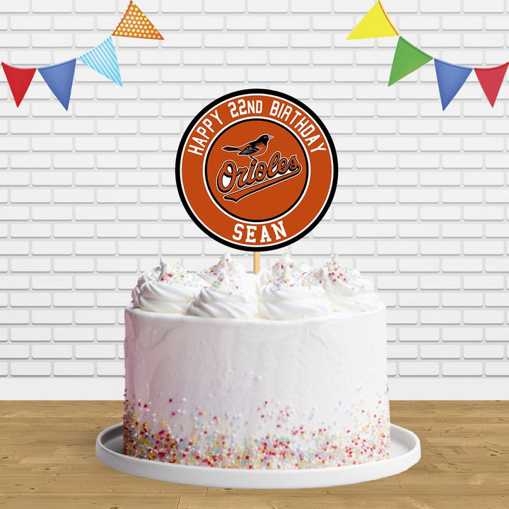 Orioles Cake Topper Centerpiece Birthday Party Decorations CP52