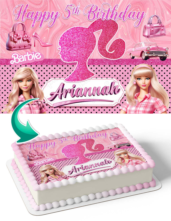 Pastel De La Pasteleria De Barbie Crema Chantilly Pasteles De