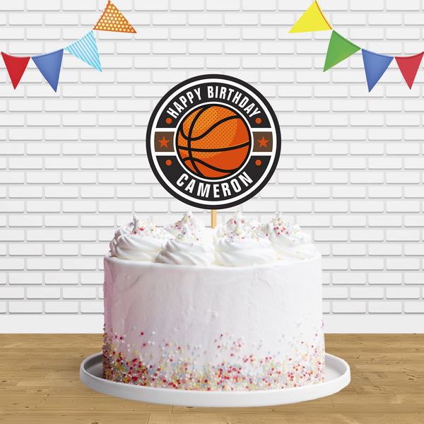 Basketball Fan Cake Topper Centerpiece Birthday Party Decorations CP804