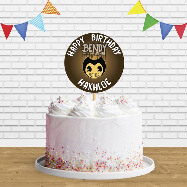 The Ink Machine C2 Cake Topper Centerpiece Birthday Party Decorations CP61