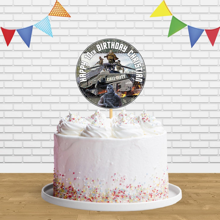 War Zone Cake Topper Centerpiece Birthday Party Decorations CP112