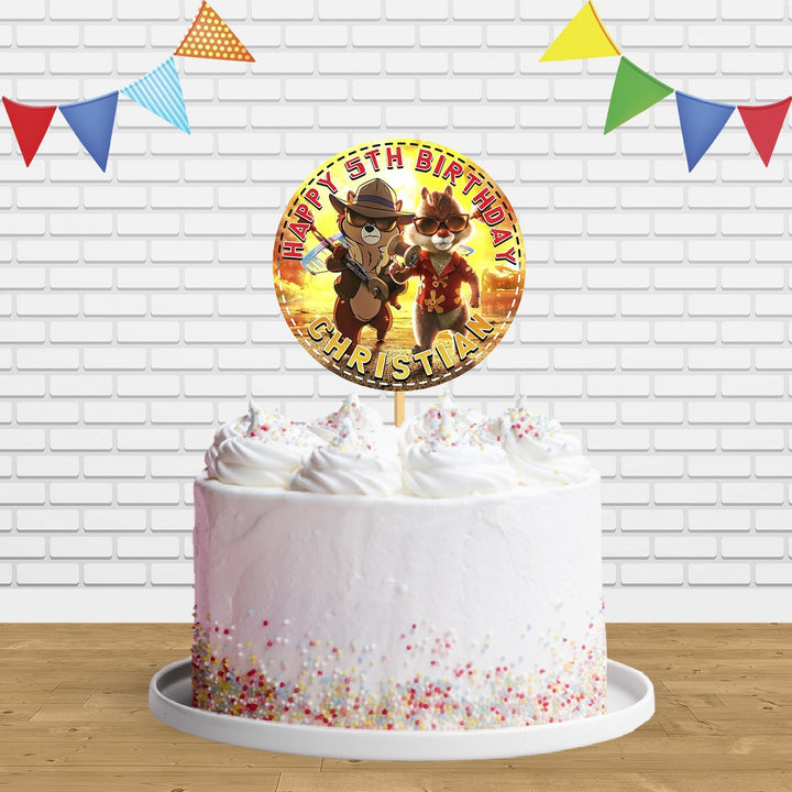 Chip Dale Rescue Rangers Cake Topper Centerpiece Birthday Party Decorations CP134