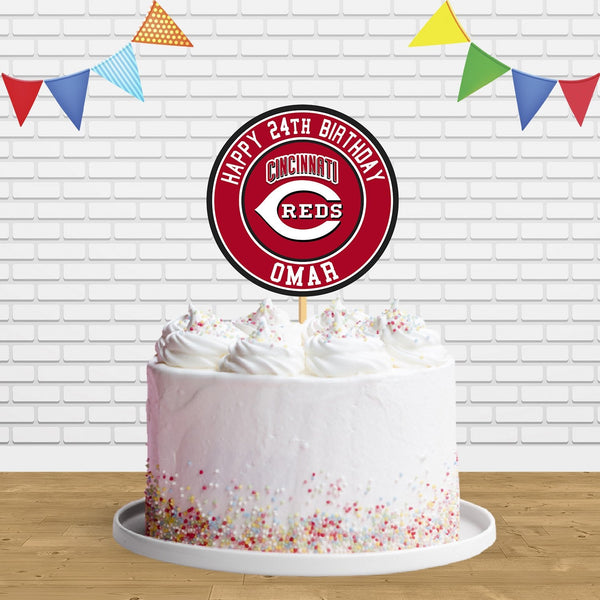 Reds Cake Topper Centerpiece Birthday Party Decorations CP140