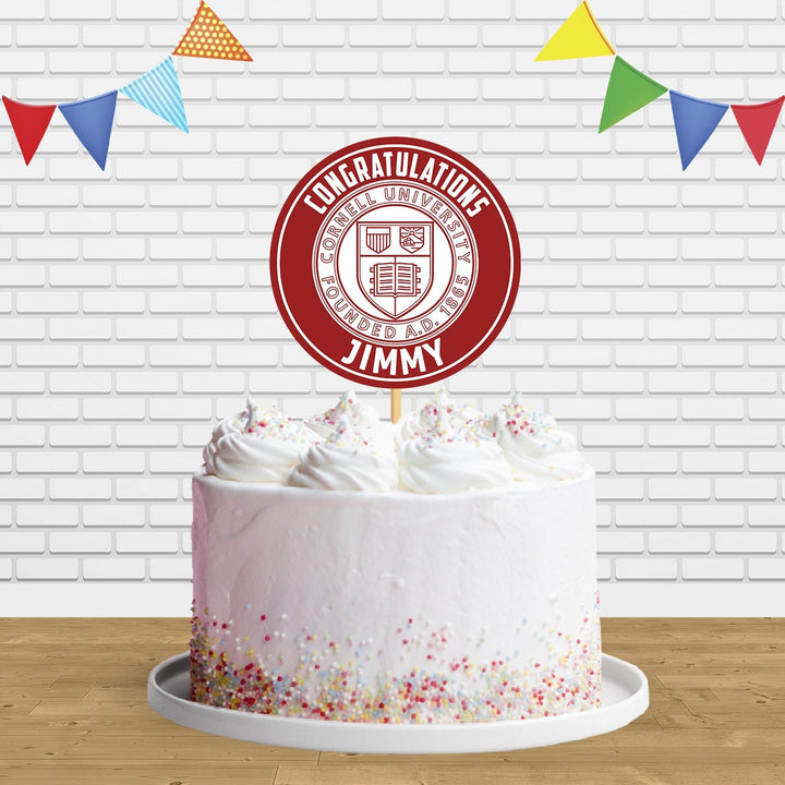 Cornell Cake Topper Centerpiece Birthday Party Decorations CP159