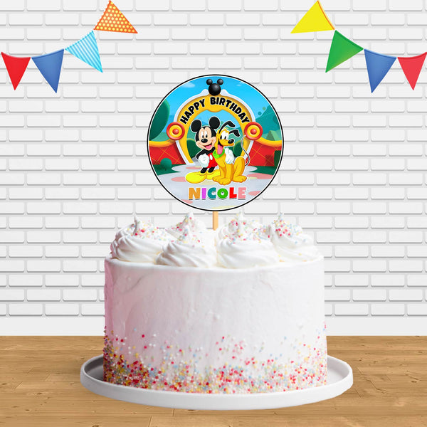 Mouse kids Fun Cake Topper Centerpiece Birthday Party Decorations CP900