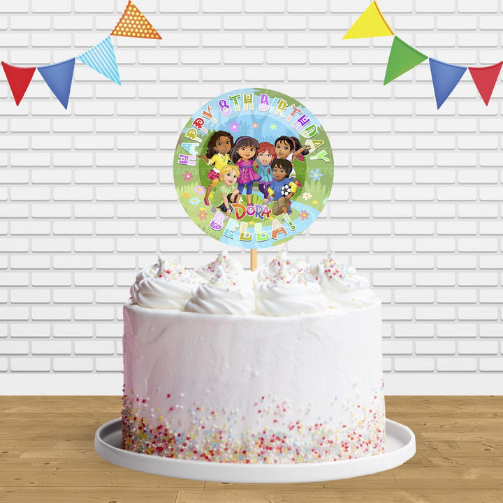 The Explorer Cake Topper Centerpiece Birthday Party Decorations CP198