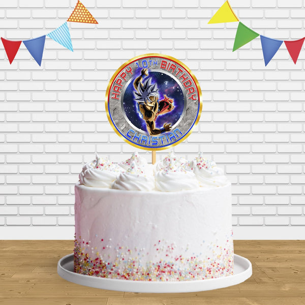 Ball Super Goku Ultra Instinct Cake Topper Centerpiece Birthday Party Decorations CP201