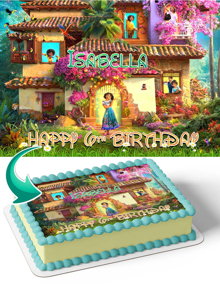 Encanto Movie Disney Princess Edible Cake Toppers