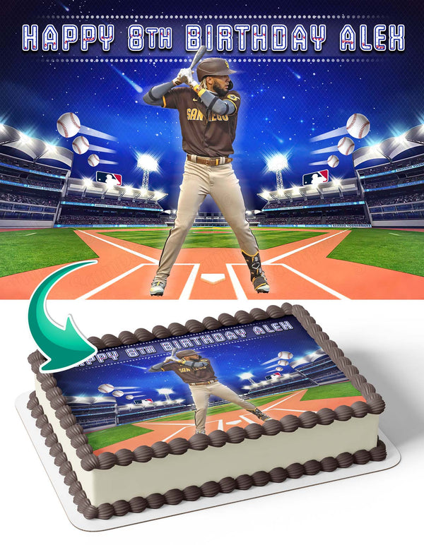 Fernando Tatis Jr San Diego Padres Edible Cake Toppers
