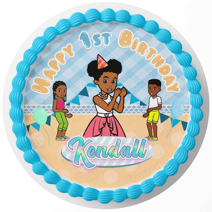 Gracies Corner Edible Cake Toppers Round