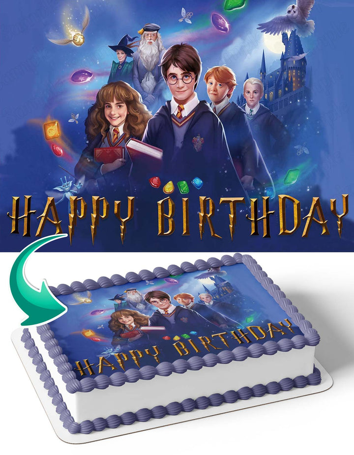 Harry Potter HRB Edible Cake Toppers Ediblecaketopper harry-potter-hrb-edible-cake-toppers-ediblecaketopper