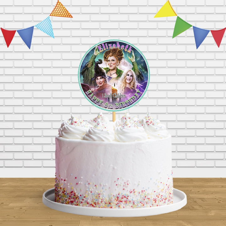 Hocus Pocus 2 C1 Cake Topper Centerpiece Birthday Party Decorations CP294