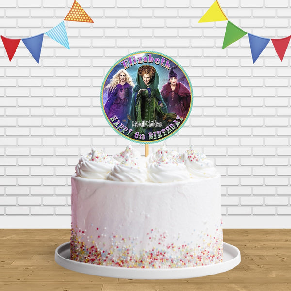 Hocus Pocus 2 C3 Cake Topper Centerpiece Birthday Party Decorations CP296