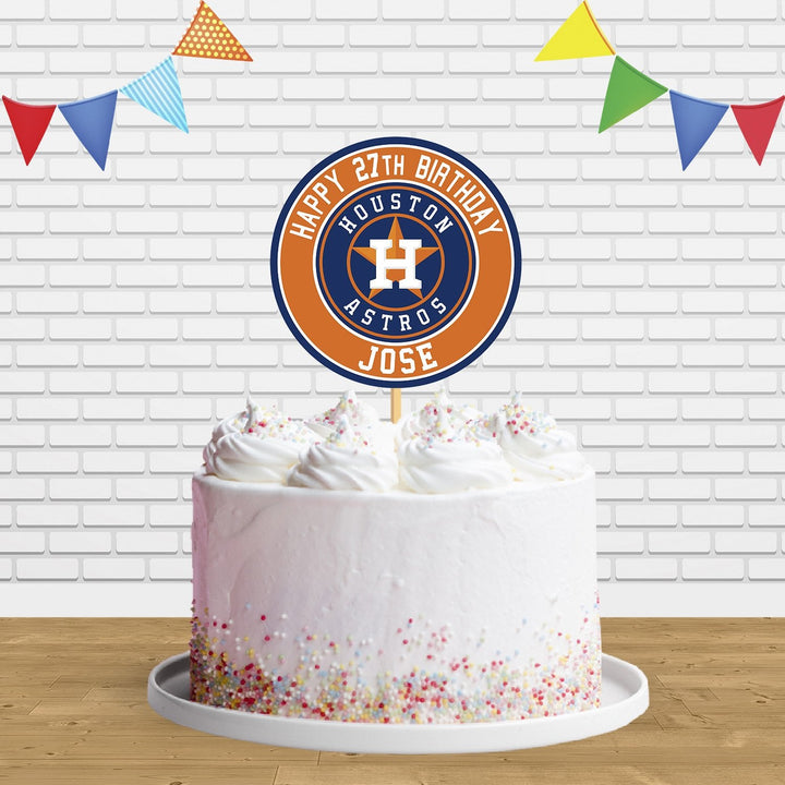 Astros Cake Topper Centerpiece Birthday Party Decorations CP299