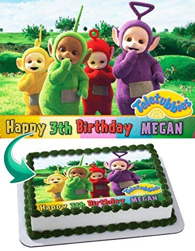 Teletubbies Edible Cake Toppers