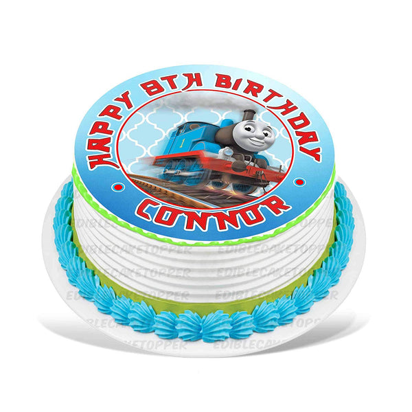 Thomas Kids Fun Deco Train Edible Cake Toppers Round