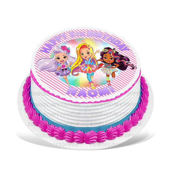 Sunny Day Nick jr Edible Cake Toppers Round