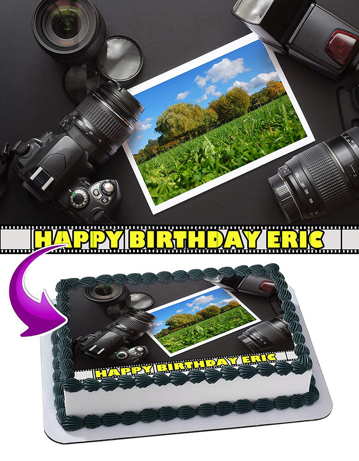 Photography DSLR Edible Cake Toppers