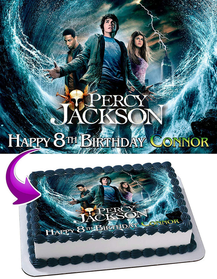 Percy Jackson and the Olympians Edible Cake Toppers