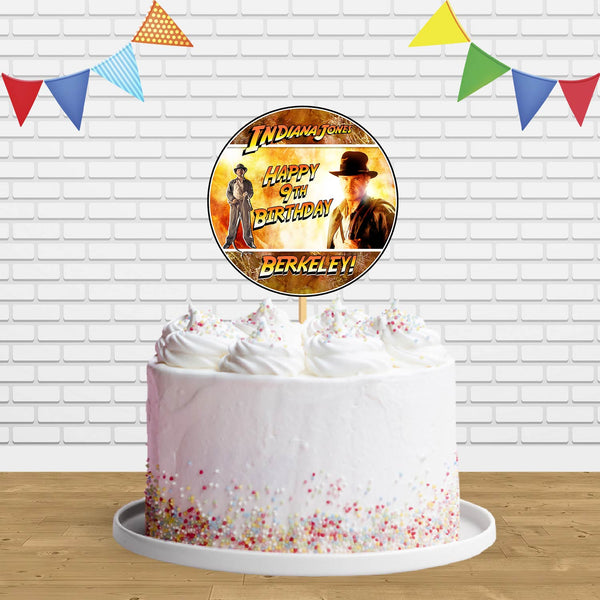 Indiana Jones Ct Cake Topper Centerpiece Birthday Party Decorations CP923