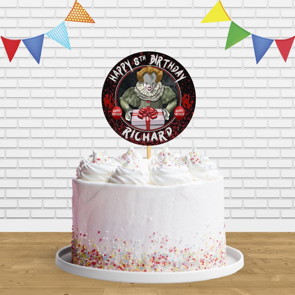 It Pennywise The Clown C2 Cake Topper Centerpiece Birthday Party Decorations CP316