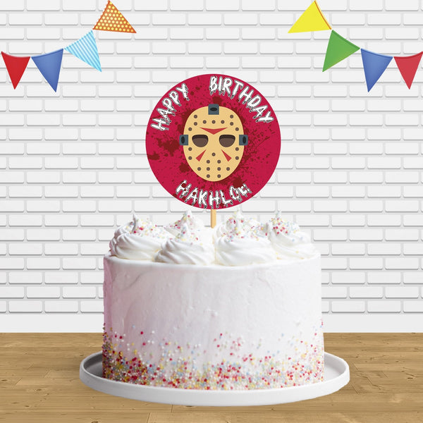 Jason Voorhees C2 Cake Topper Centerpiece Birthday Party Decorations CP321