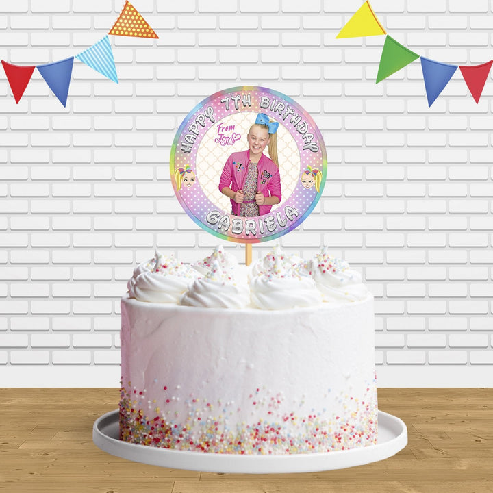 JoJo Siwa Cake Topper Centerpiece Birthday Party Decorations CP328