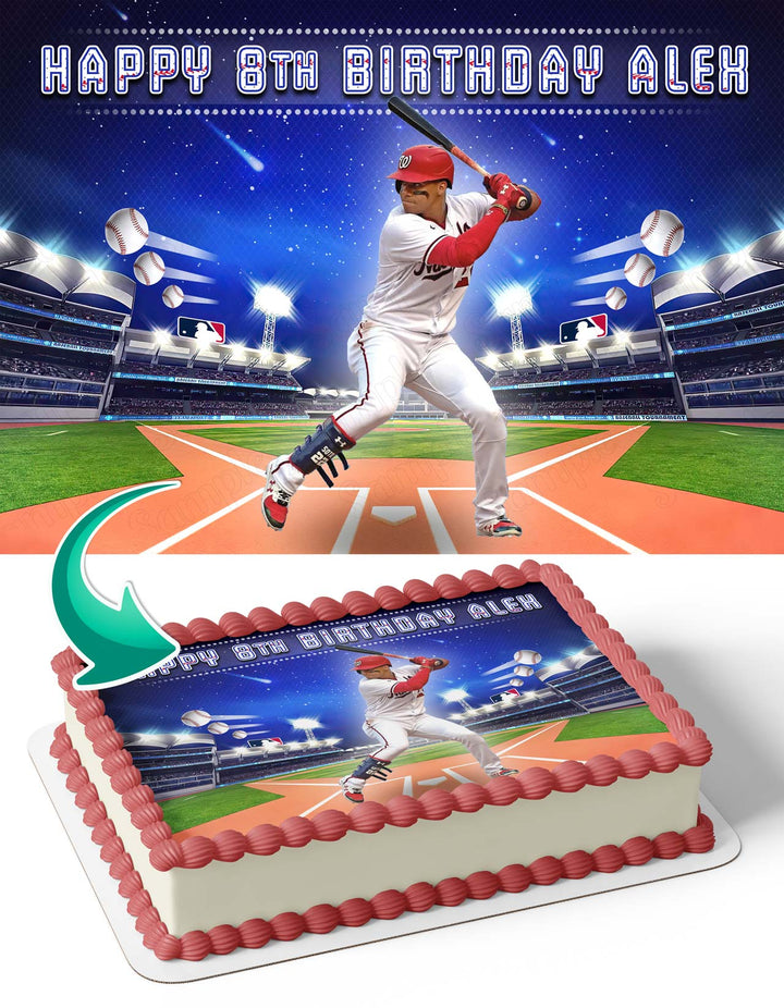 Washington Nationals Edible Image Cake Topper