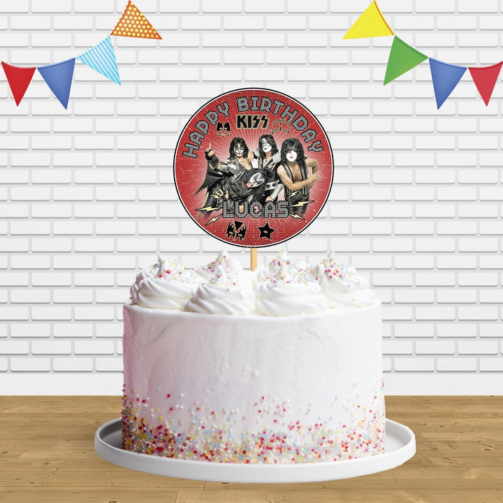 Kiss Cake Topper Centerpiece Birthday Party Decorations CP343