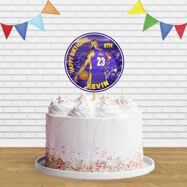 James Cake Topper Centerpiece Birthday Party Decorations CP346