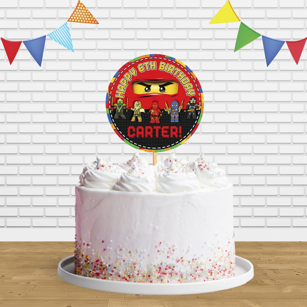 Blocks Game Cake Topper Centerpiece Birthday Party Decorations CP792