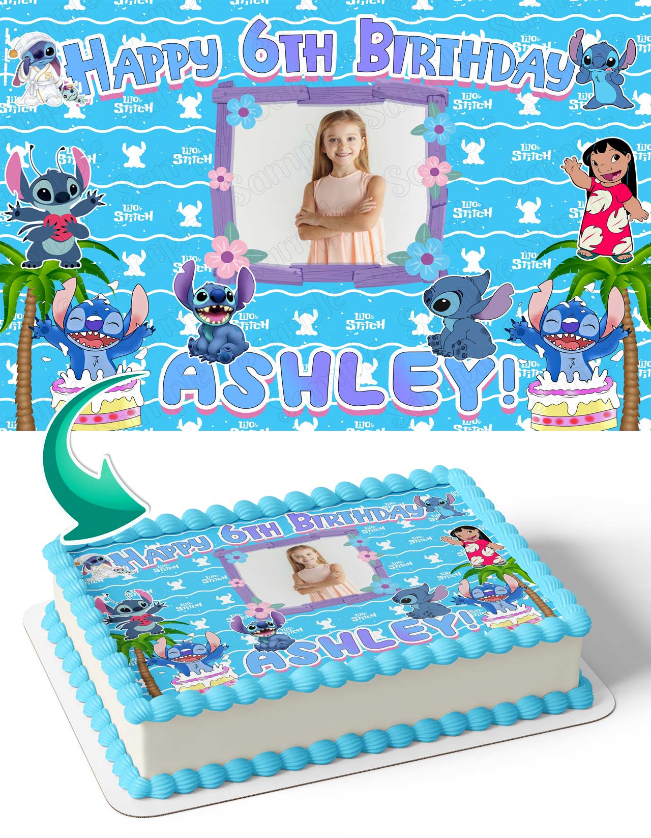 Li Lon Stich Lilo And Stitch Frame - Images | Picstank.com