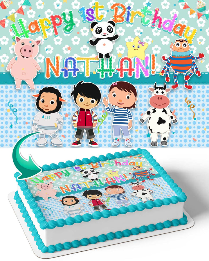 Little Baby Bum Edible Cake Toppers