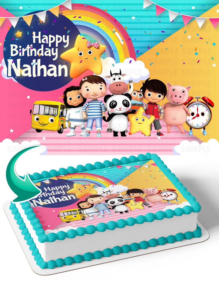 Little Baby Bum LBB Edible Cake Toppers
