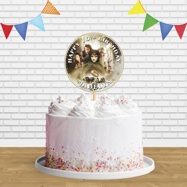 Ring New Cake Topper Centerpiece Birthday Party Decorations CP774